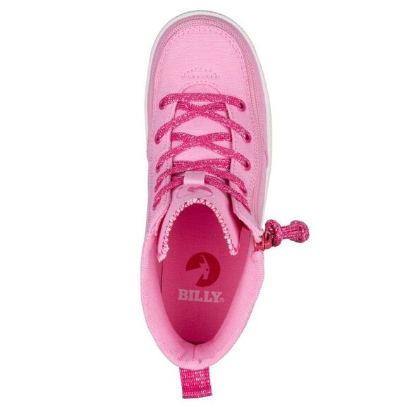 BILLY Footwear - Kids' Sneakers Canvas Upper Adaptiv Pink - Picture 3 of 4